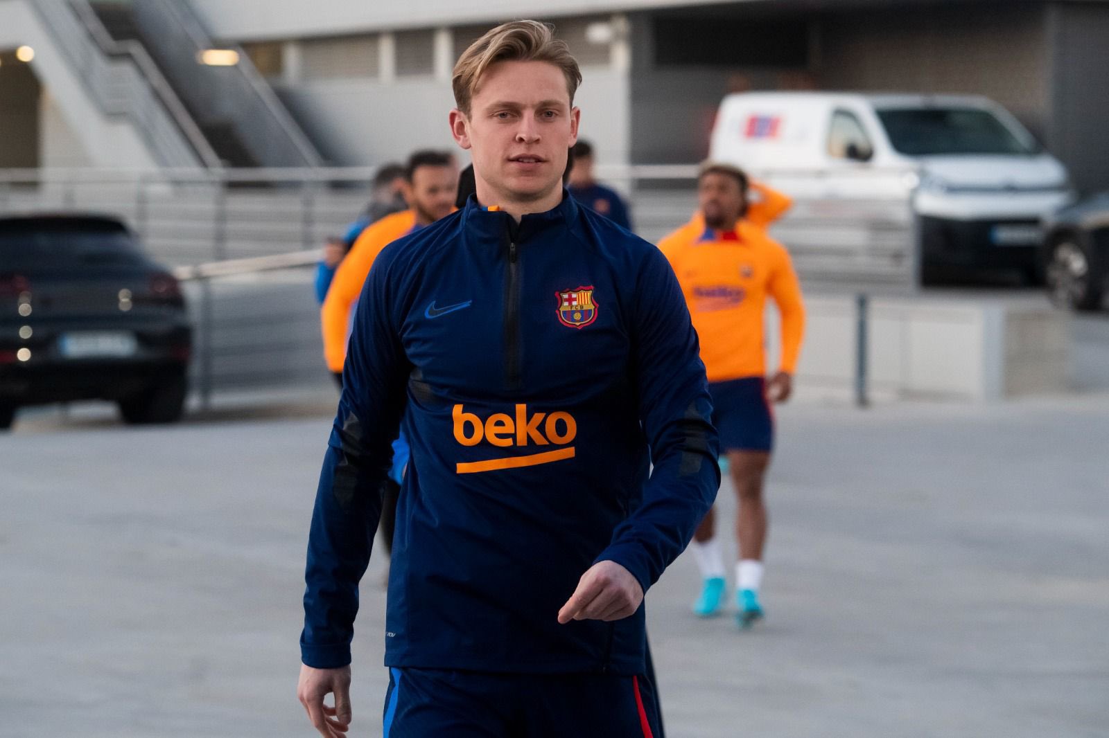 I love being here at Barcelona, proclaims Frenkie de Jong