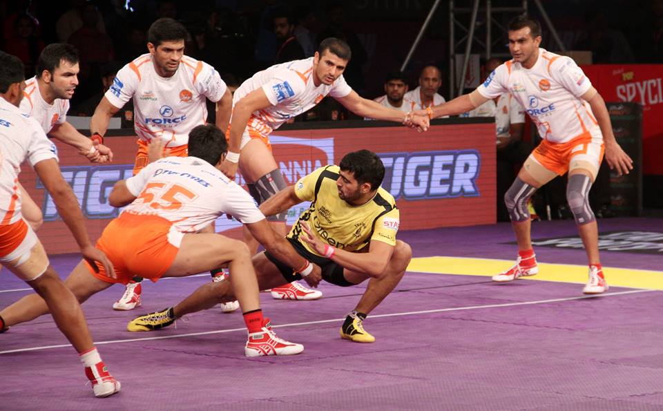 Pro Kabaddi 2016 | Puneri Paltan edge past Telugu Titans to retain third spot