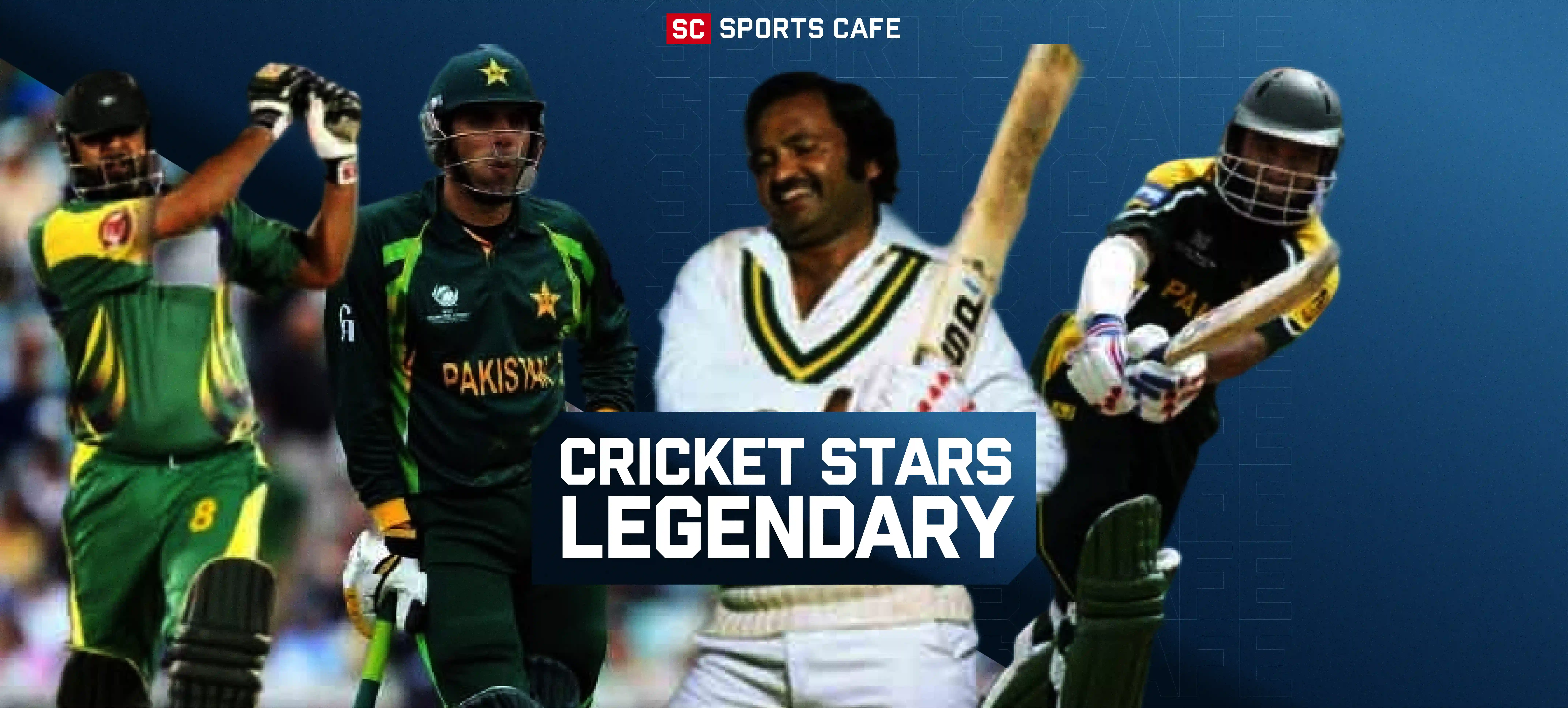 Pakistans Legendary Cricket Stars Through the Years.