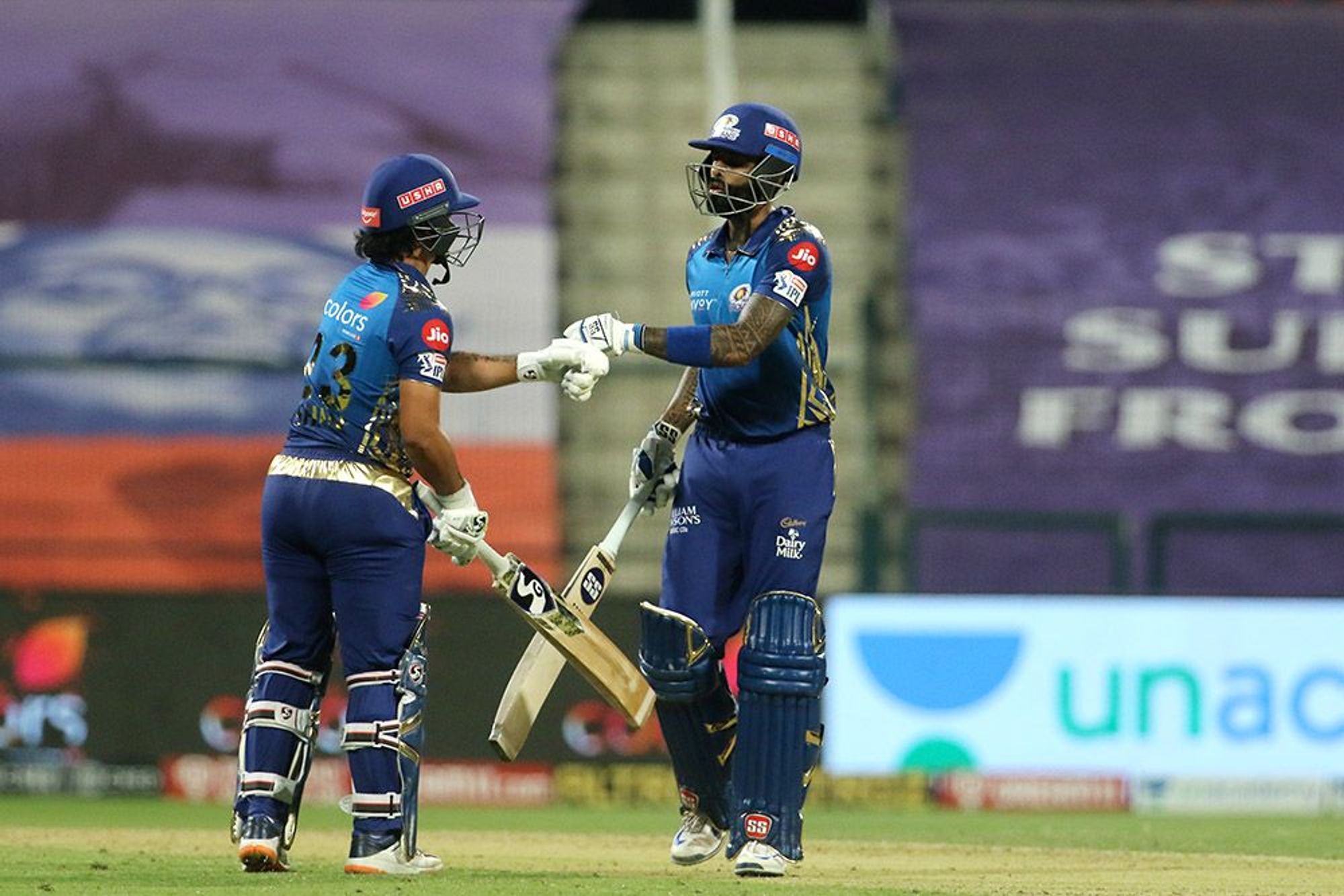 Ishan Kishan has scored 483 runs in the tournament so far. 