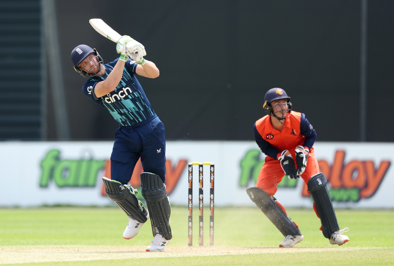Jos Buttler scored 162 not out off 70 balls vs Netherlands.