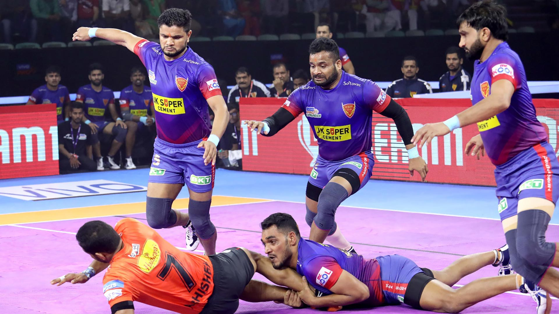 PKL 2019 | Best 7 of Delhi leg ft.Naveen Kumar, Ravinder Pahal and Mahender Singh