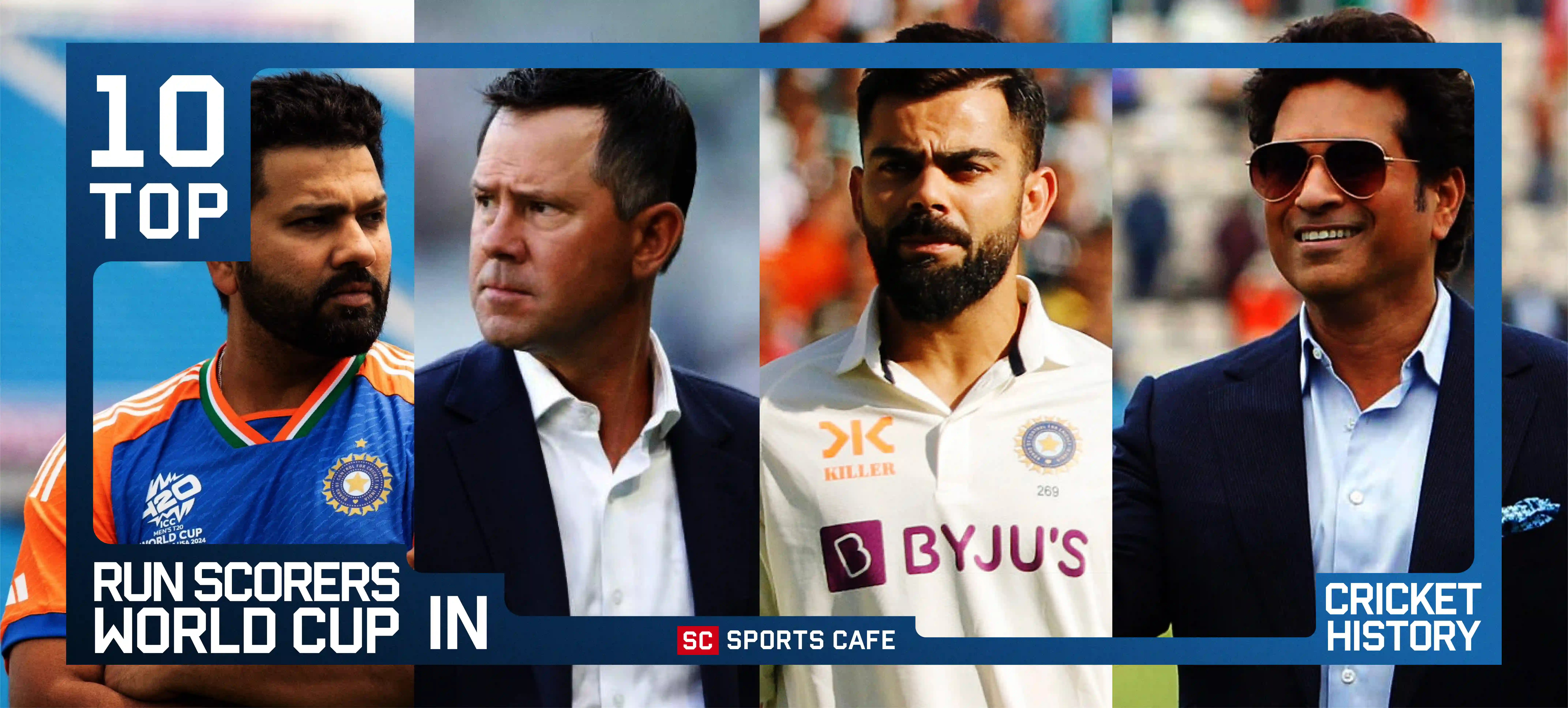 Top Run Scorers in Cricket World Cup History.